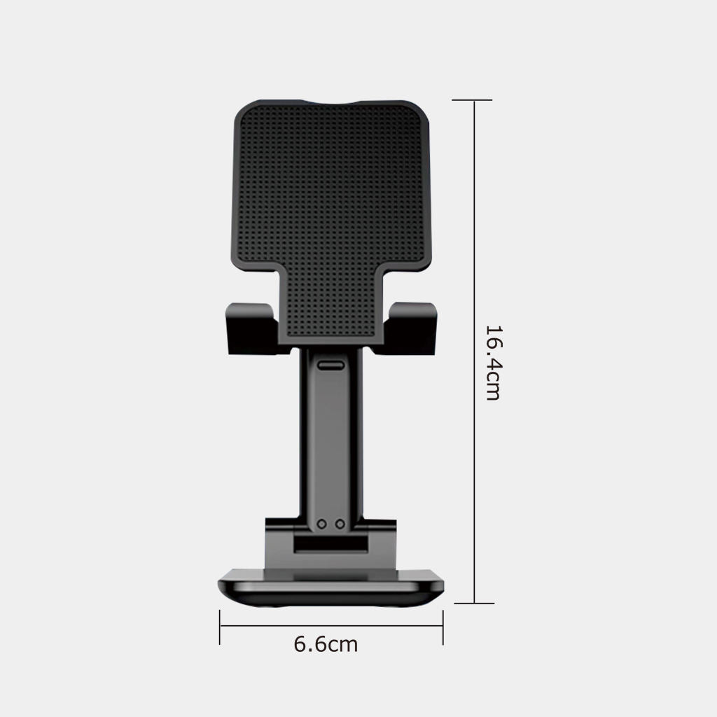 Premium Foldable Desktop Stand – Adjustable Height & Multi-Angle Portable Mount for All Mobiles & Tablets