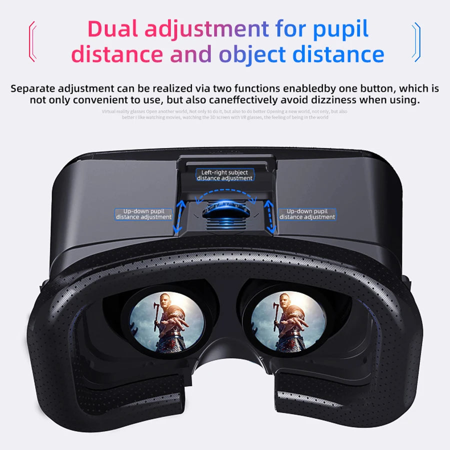 3D Virtual Reality Headset For Smartphones – Immersive Viewing