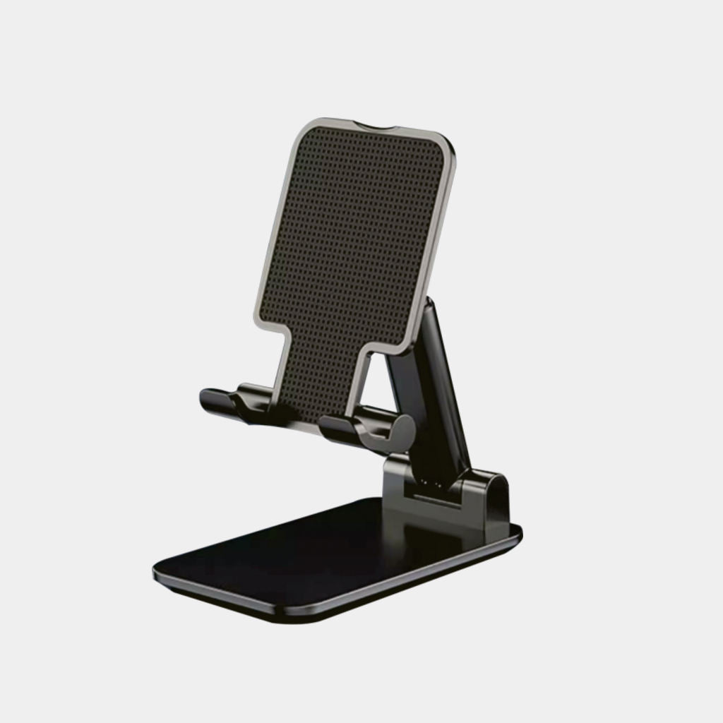 Premium Foldable Desktop Stand – Adjustable Height & Multi-Angle Portable Mount for All Mobiles & Tablets