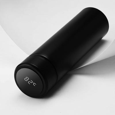 Temperature Display Vacuum Insulated Water Bottle Thermo Flask Made of Premium Stainless Steel Coffee Cup