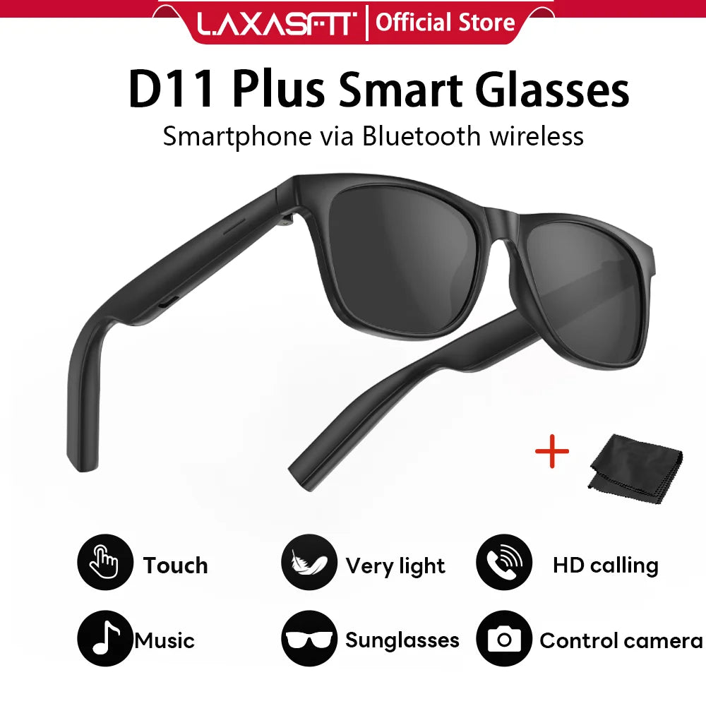 Bluetooth Audio Smart Glasses with Mic and Speakers
