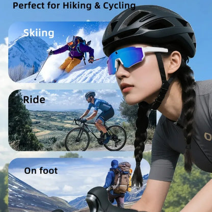 AI Camera Smart Sunglasses With 4K Video & Bluetooth