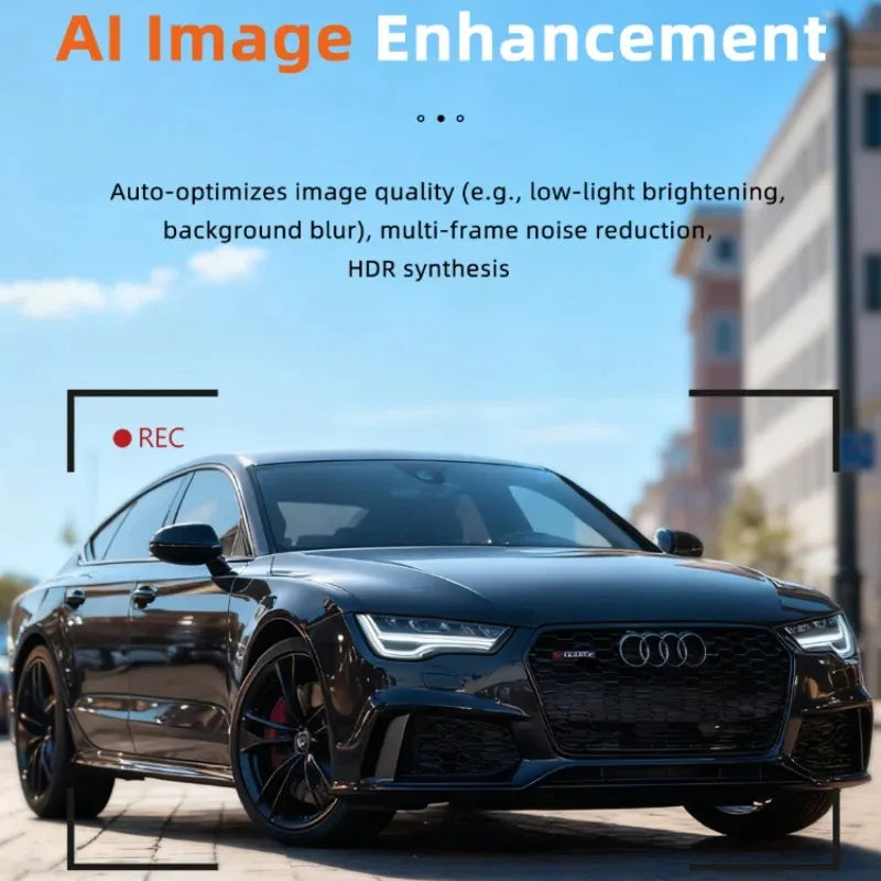 AI Camera Smart Sunglasses With 4K Video & Bluetooth